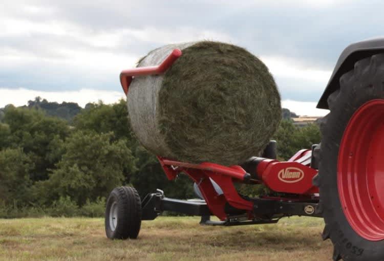 Bale Wrappers - VICON BW 2400, trailed wrapper produced for smaller tractors and is very ease to operate