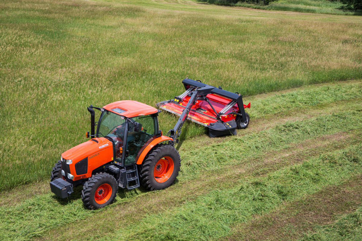 Mower Conditioners - Kverneland EXTRA 900, Unique Suspension providing Outstanding Ground Following