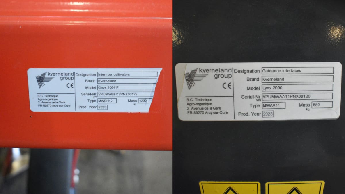 Kverneland - Kverneland Onxy 3064F e Lynx 2000