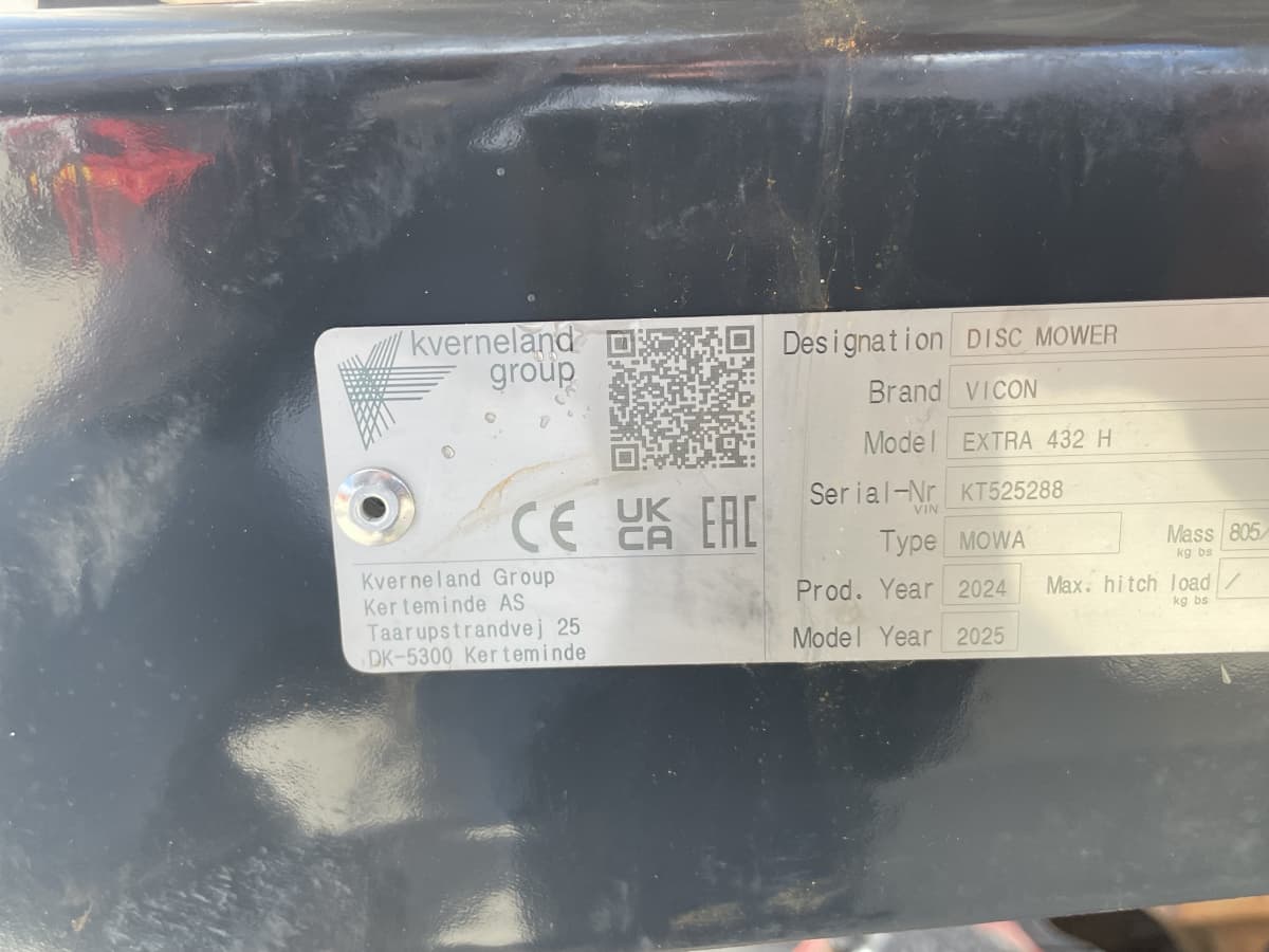 Faucheuse pendulaire portée Extra 432H