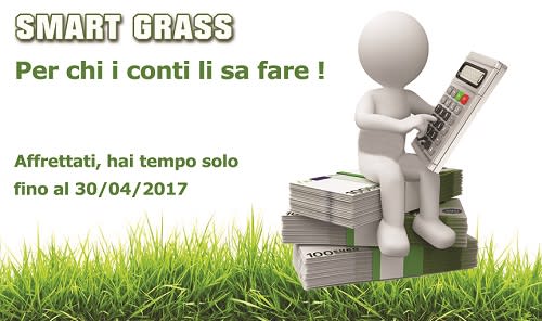 Campagna finanziaria Smart Grass: per chi i conti li sa fare