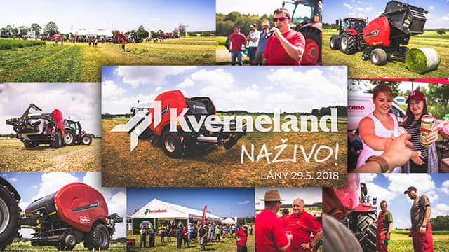 Foto a video: polní den Kverneland NAŽIVO! v Lánech