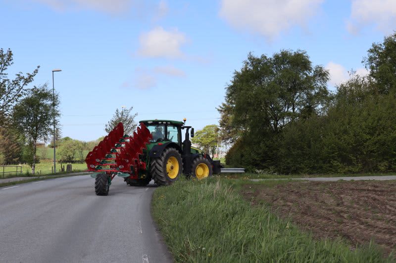 Trailertransportløsning til Kverneland LO-plove