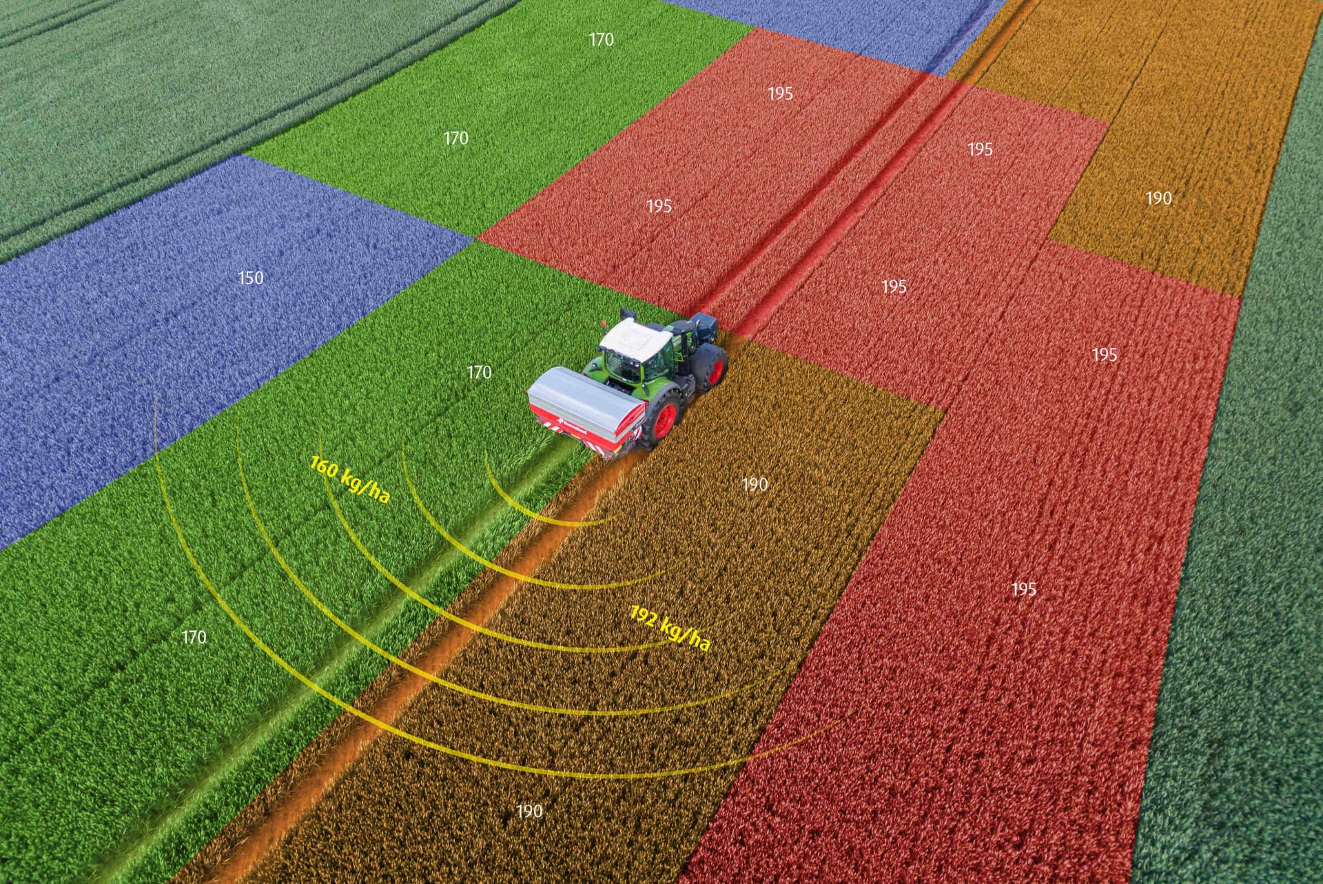 Kverneland MULTIRATE - För enkel och kostnadseffektiv spridning