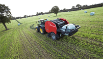New non-stop baler wrapper combination from Kverneland