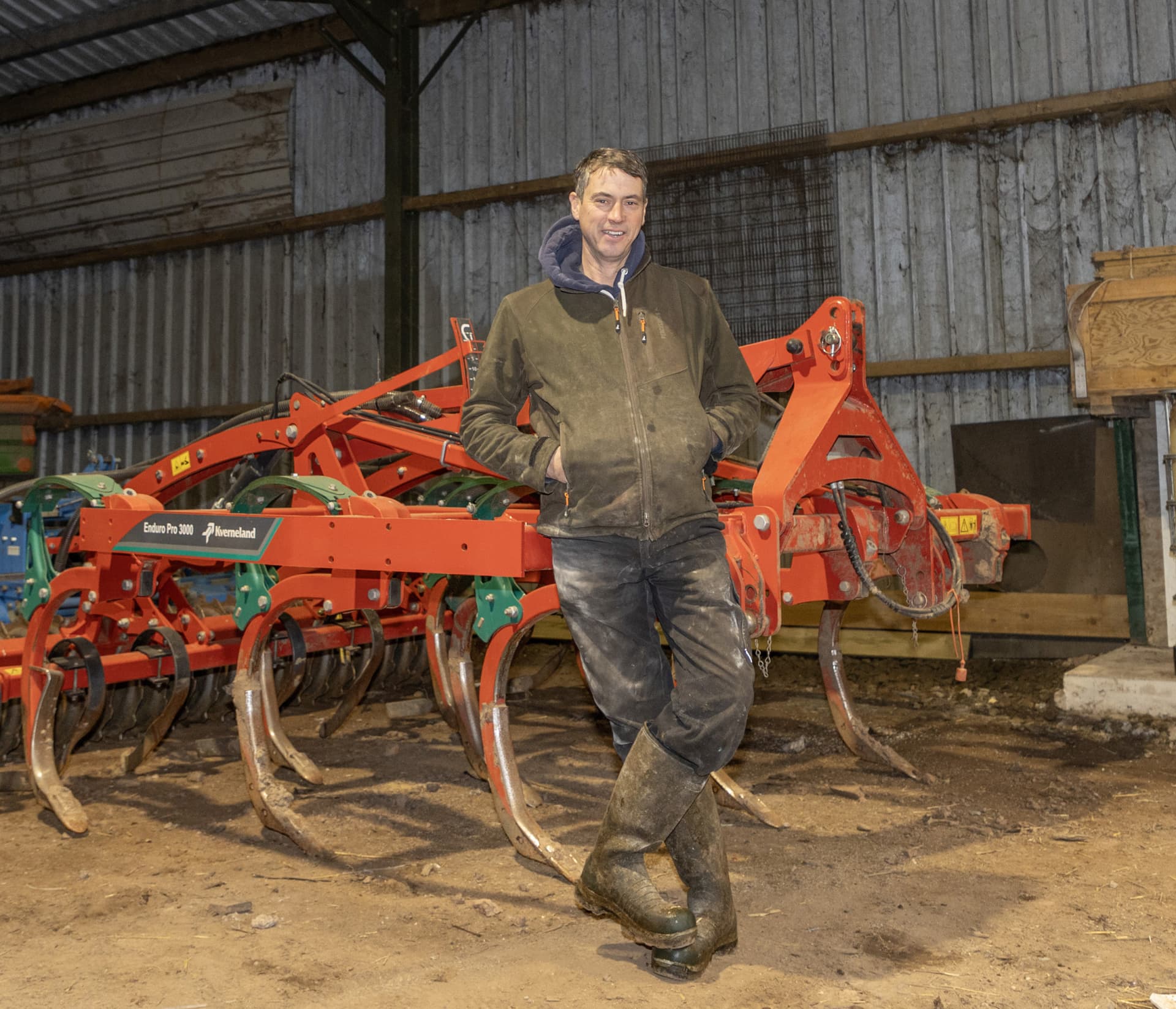 Kverneland Enduro Pro stubble cultivator brings flexibility with seedbeds