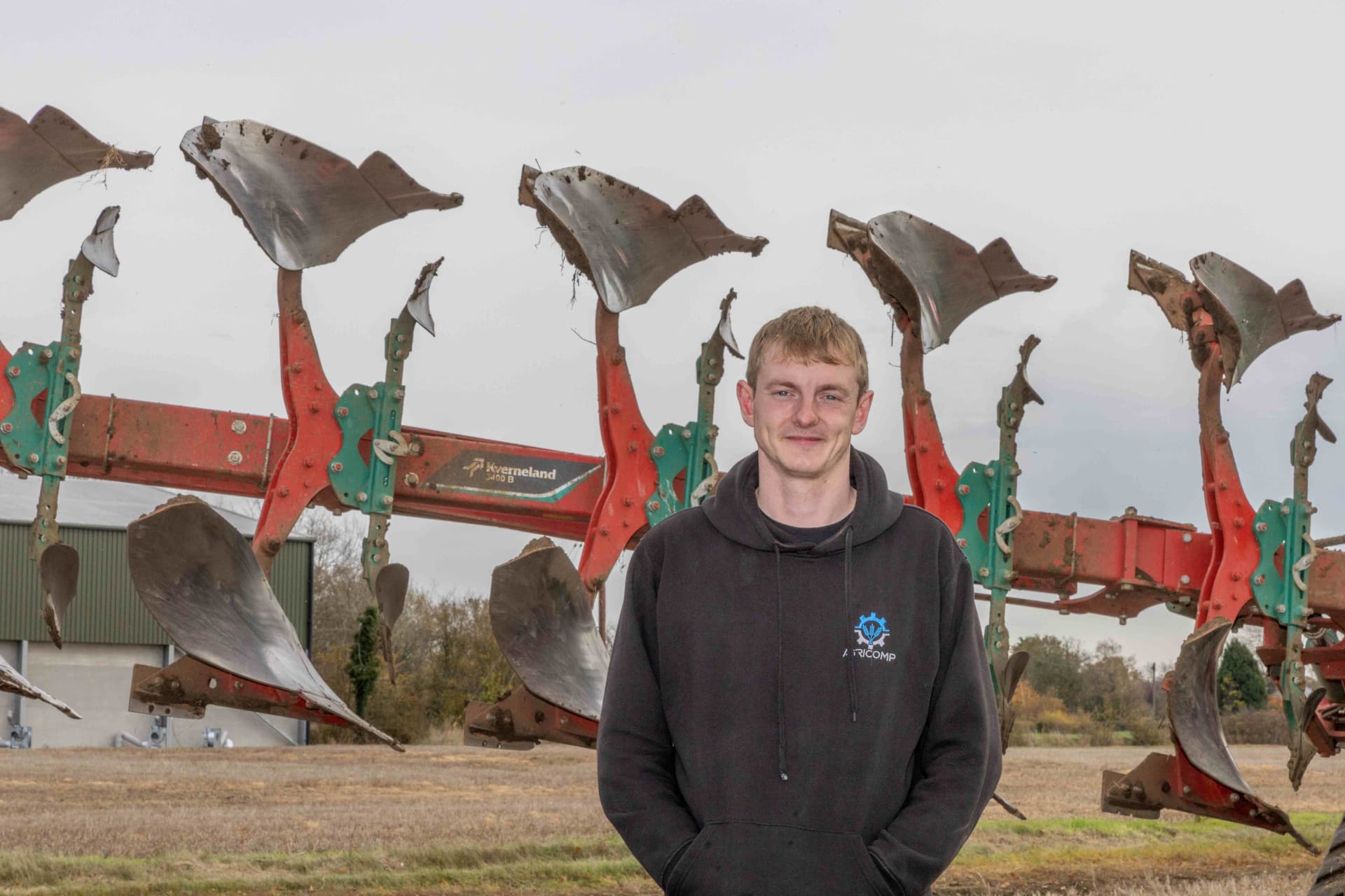 Kverneland - Easy ploughing with the new Kverneland 3400 B shearbolt plough