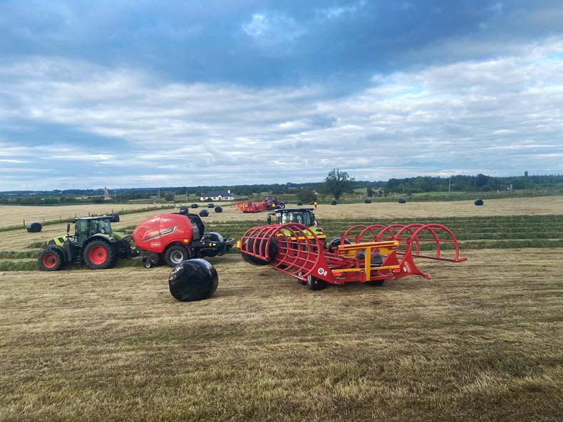 Non-stop baling keeps Galway contractor moving
