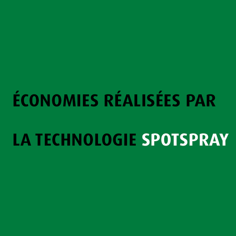 SpotSpray - Economisez
