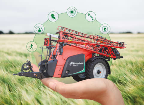 New features on the iXtrack T4 for environmental protection and increased crop quality