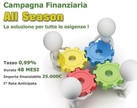 Campagna finanziaria All Season: la soluzione per tutte le esigenze!