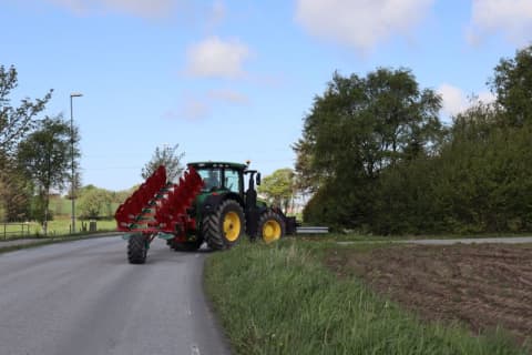 Trailer Transport Solution voor de Kverneland LO ploeg