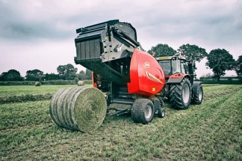 RV5216 produces bales that are easy to unroll and use