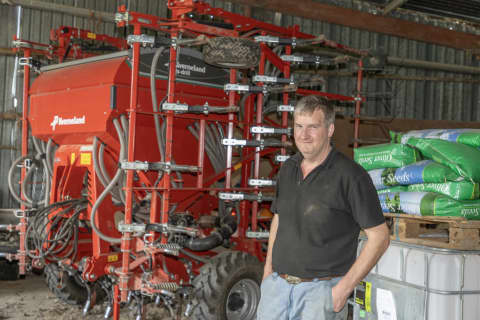 Kverneland ts-drill leads to greater efficiency