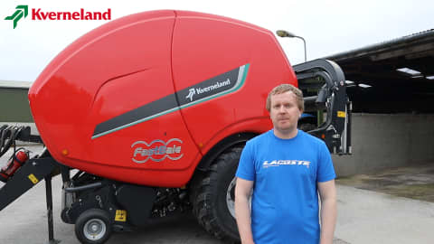 Kverneland FastBale - Tipperary Contractor Outpaces the Field with the Worlds Only Non-Stop Baler