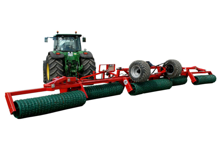 Kverneland Actiroll, efficient soil and levelling, strong frame concept, contoura