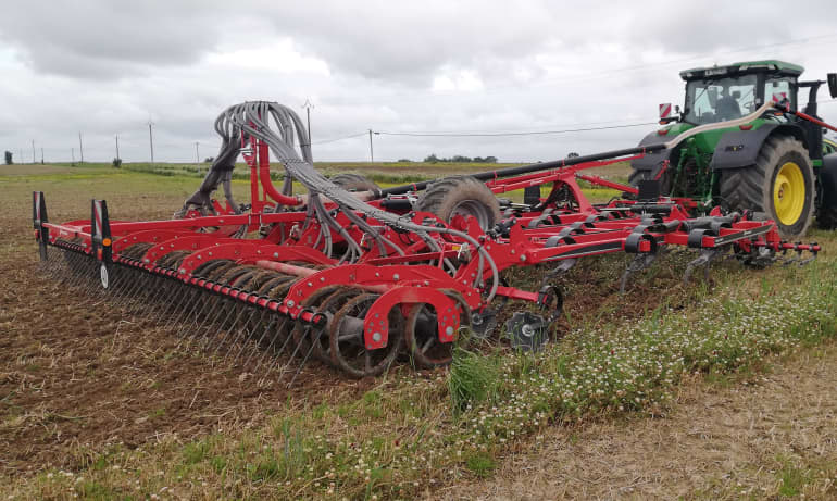 Turbo T i-Tiller Cover crops