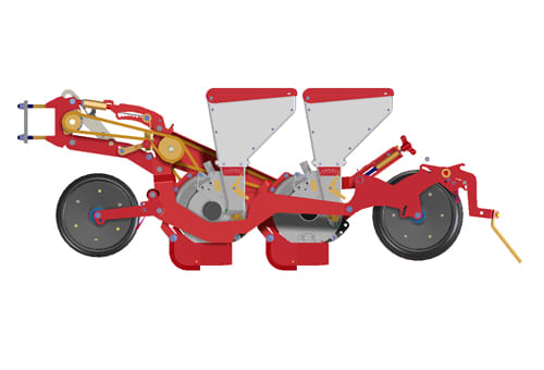 L’unità di semina della Miniair Nova