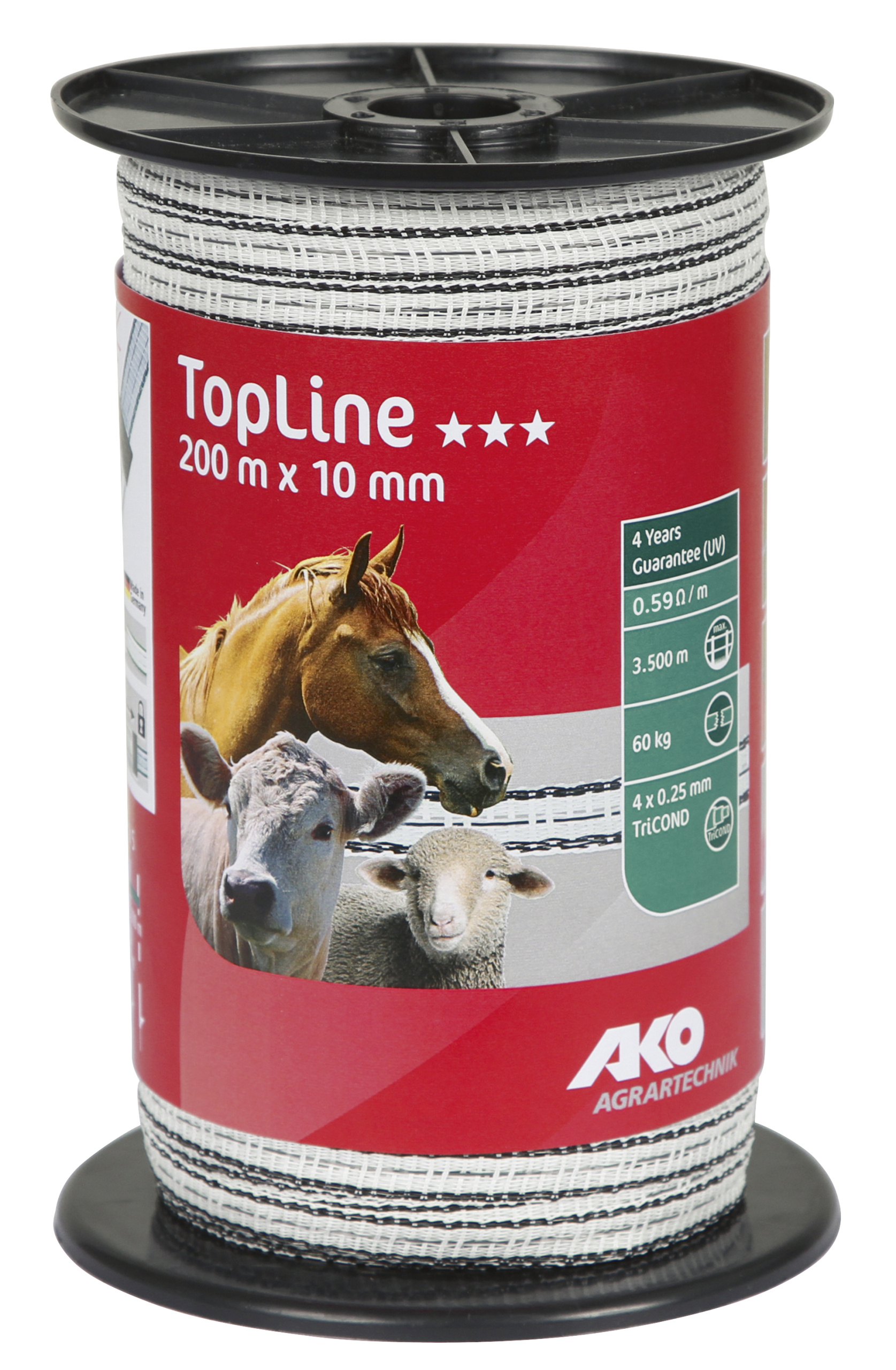 Pašni trak topline 10mm 200m; kz cerklje