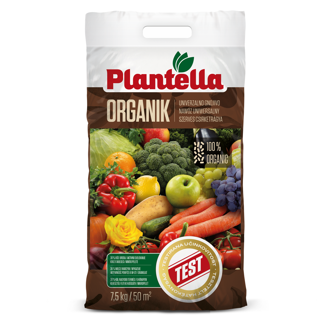 Organsko gnojilo organik plantella 7.5kg; kz cerklje