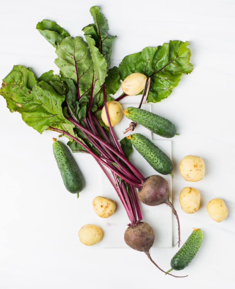 What can I mix sea beets with to make a delicious meal?