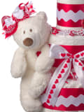 White Plush Baby Bear Plush Toy