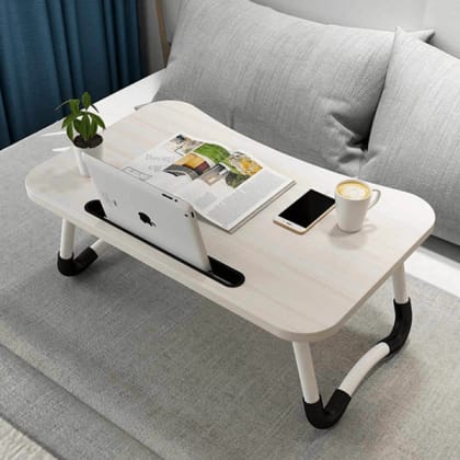 Buy MultiPurpose Foldable Wooden Laptop Table/ Study Table/ Bed Table at lowest price in India ...