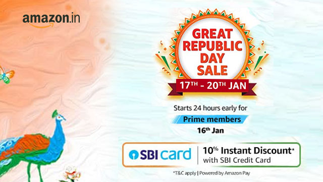 Amazon Great Republic Day Sale offers