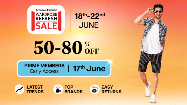 Amazon Wardrobe Refresh Sale Offers Deals