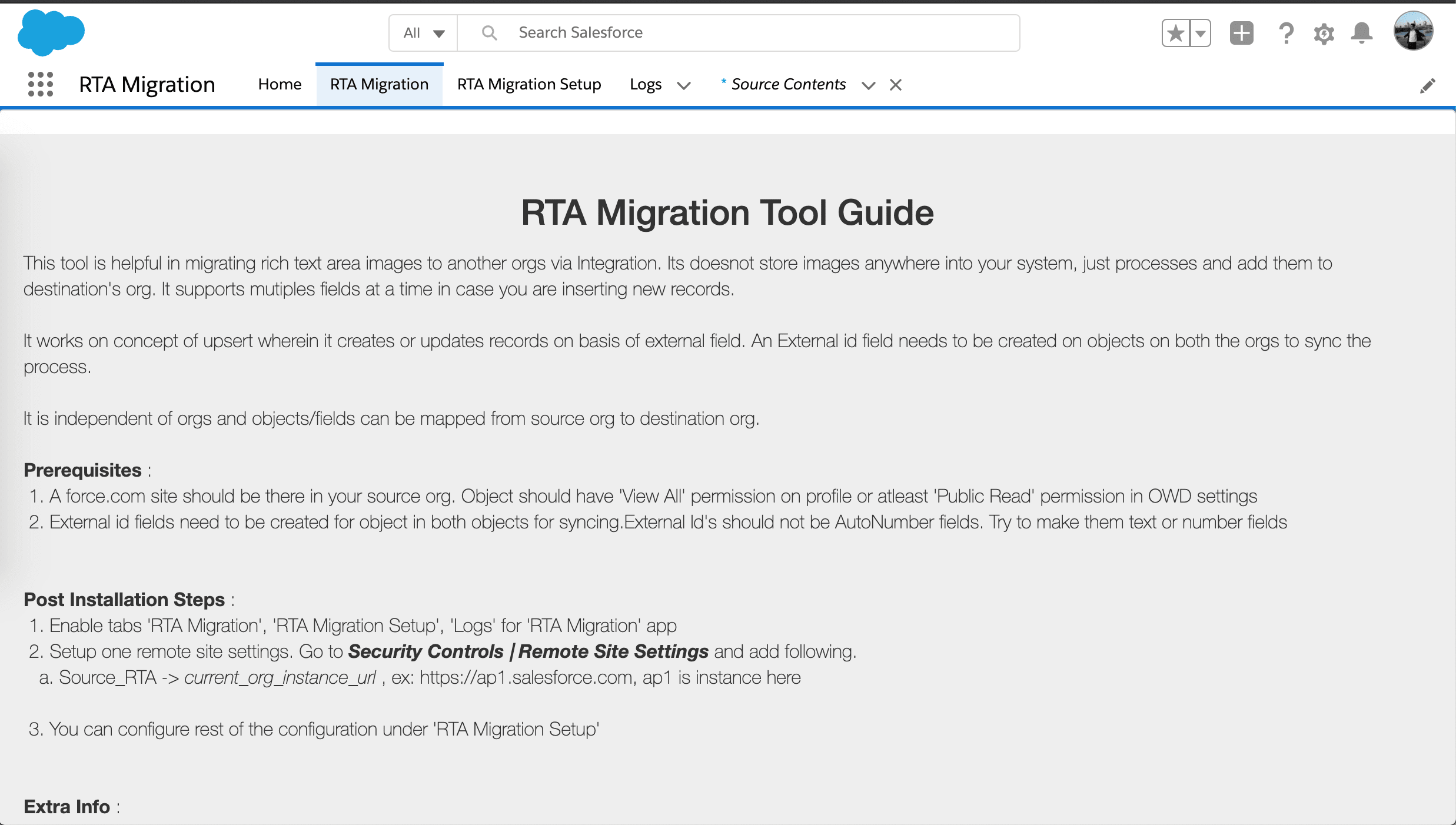 Migrate Rich Text Area Fields