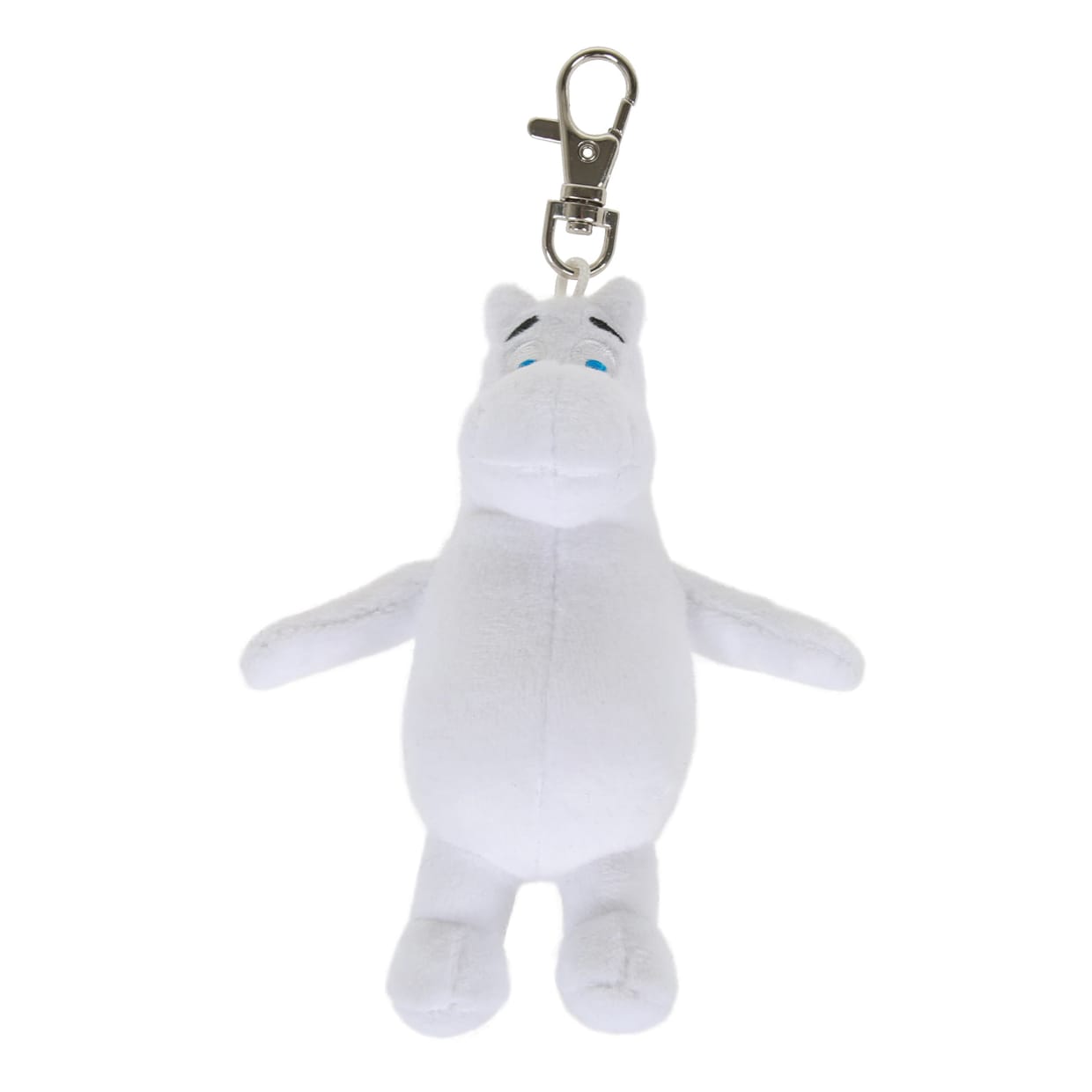 NEW The Moomins Plush Bag Clip Soft Toy Moomin Keyring Keychain Pappa 3" 