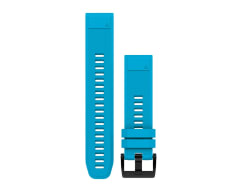 Quickfit 22 Replacement Watch Band Amp Cirrus Blue Silicone