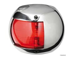 Compact 12 Navigation Lights Made of Mirror-Polished AISI316 Stainless Steel - 112,5u00b0 right green