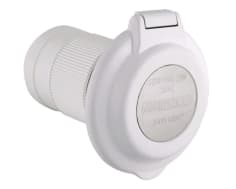 Inlet, 32A 230V, Square, White