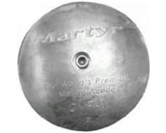 Zinc Hull Anode Disc (Pair) With Bolt 95MM Dia