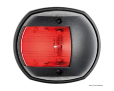 Classic 12 Navigation Lights - 112,5u00b0 left red - Black