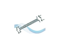 STAND-OFF BRACKET - 1.25Kg (2.75 lb) - ZINC-PLATED STEEL FOR RA703/RA704