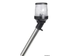 360 Telescopic Angled Led Pole with Black Light - With 30u00b0 light - 100cm