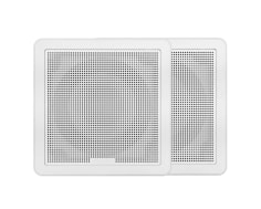 FM-F77SW Flush Mount Marine Speaker 200W 7.7 Inch Square In White