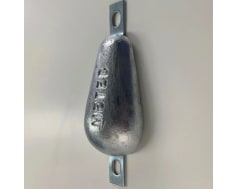 2kg Zinc Pear Bolt On Anode