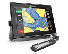 GO12 XSE 12 Inch Multi-touch Chart Plotter With Transom Active Imagaing 3 in 1 Transducer