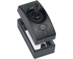 Contour Ext Switch 1100 Series Single 20a Blk (1100-BK-TS)