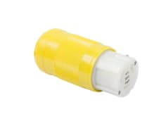 Female Connector, 32A 230V, Yellow