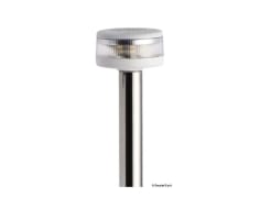 Pole Light with EVOLED 360 Light - Pull-Out Version with Wall-Mounting Stainless Steel Base