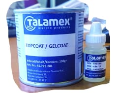 Topcoat Transparent 100gr + 6gr Mek