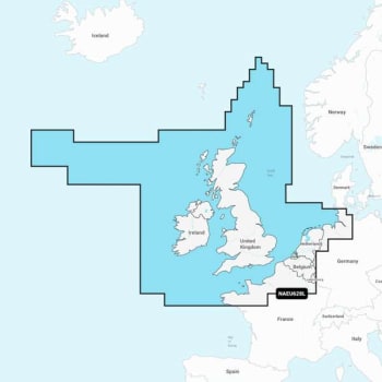 Navionics Plus Large - U.K. Ireland & Holland - EU628L - SD Card (010-C1350-30)