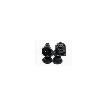 3 Pin Plug & Bulkhead Socket Kit