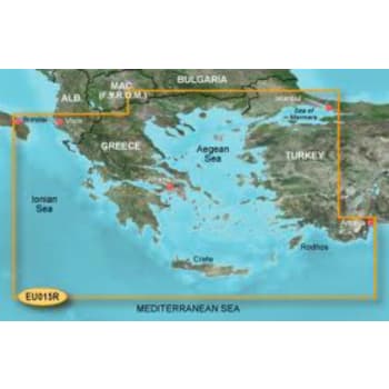G3 Sd/microsd Format Chart Eu015r Aegean Sea And Sea Of Marmar