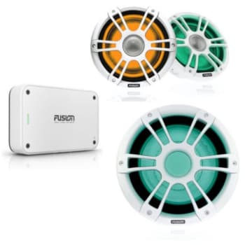 Signature Sport - 7.7 Inch LED Speakers, Amplifier and Subwoofer Pack (SIG-SPORT7.7LED)