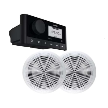 MS-RA60 Marine Stereo + EL-F651W Speaker Bundle (010-02405-50)